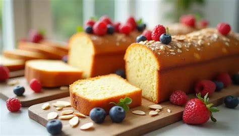 Mandelmehl und Zutaten Vielfalt für Low Carb Kuchen