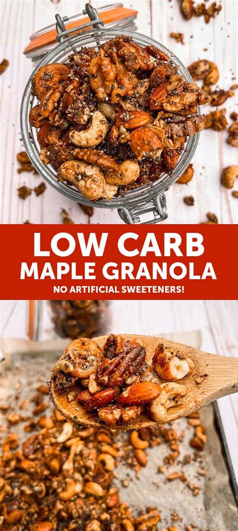 Mandelmusplätzchen, Low Carb Granola, Mandeleis