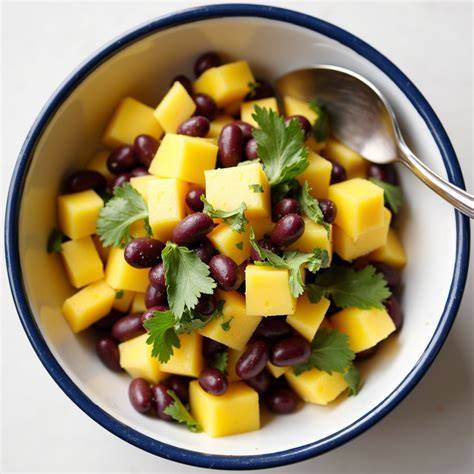 Mango, geschält und gewürfelt