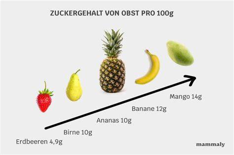 Mango und Zuckergehalt (natürlicher Zuckergehalt im Fruchtfleisch gegenüber Trockenmango)