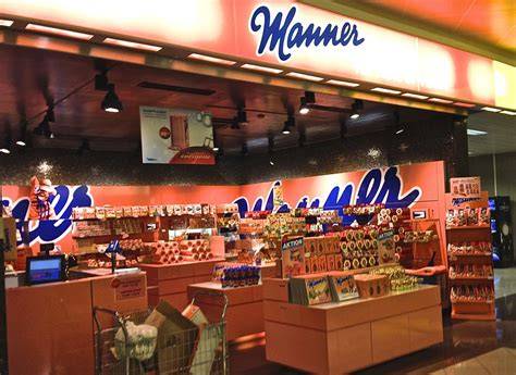 Manner Shop Wien am Stephansplatz - Verkaufsort für Manner Produkte