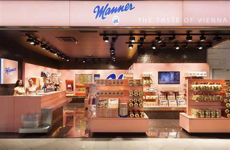 Manner Shop Wien und Onlinehandel