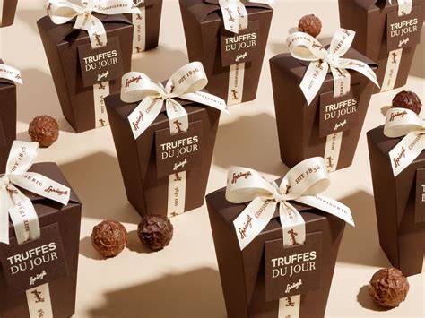 Manuelle Herstellung von Truffes du Jour