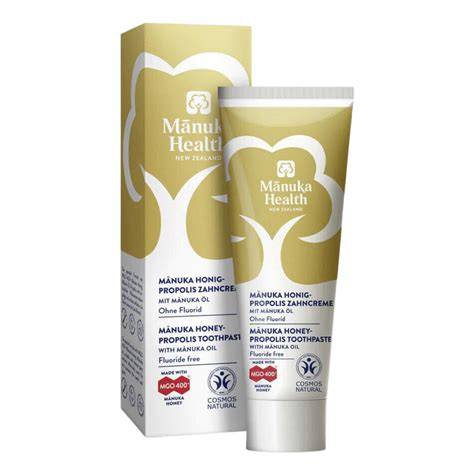 Manuka Health Zahncreme ohne Fluorid