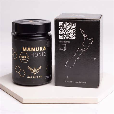 Manuka Honig Zertifikate, QR-Code Rückverfolgbarkeit