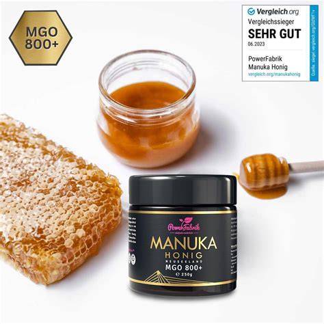 Manuka-Honig im Glas mit Siegel