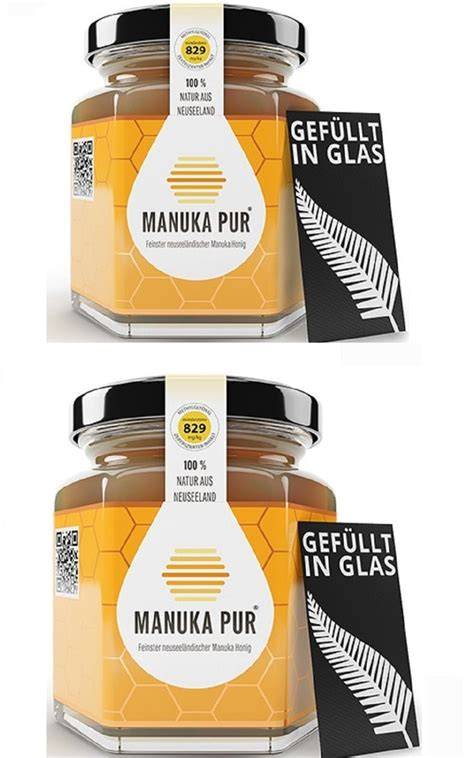 Manuka-Honig in Glas, Nahaufnahme