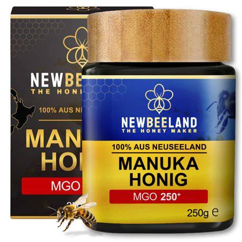 Manuka-Strauch und Honigproduktion in Neuseeland
