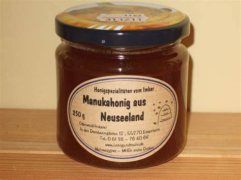 Manuka-Strauch und Imkerei in Neuseeland