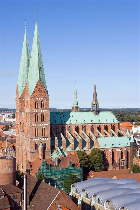 Marienkirche Lübeck, Backsteingotik und Wahrzeichen der Stadt