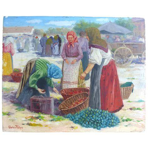 Marktszene mit lokalen Trüffelprodukten in Istrien