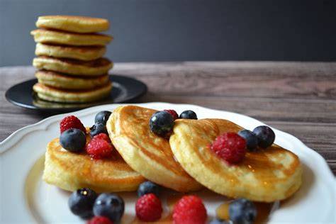 Marmelade auf Pancakes