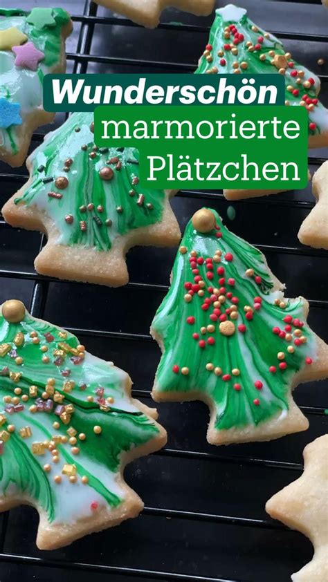 Marmorierte Marzipan-Donauwelle - Detailaufnahme der Schnittfläche