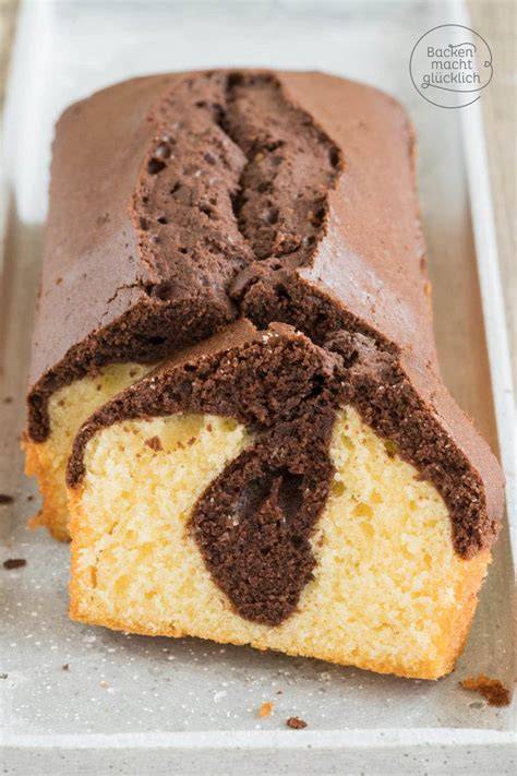 Marmorkuchen Gabeltechnik: So entsteht das typische Marmor-Muster