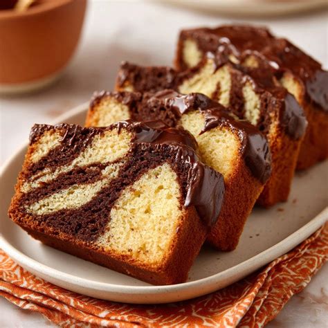 Marmorkuchen Muster und Marmorierung