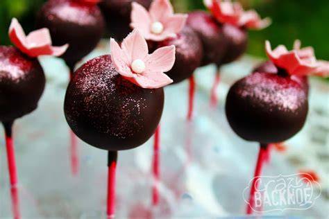 Marmorkuchen als Cake Pops