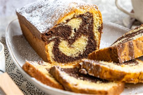 Marmorkuchen für Geburtstagsfeier