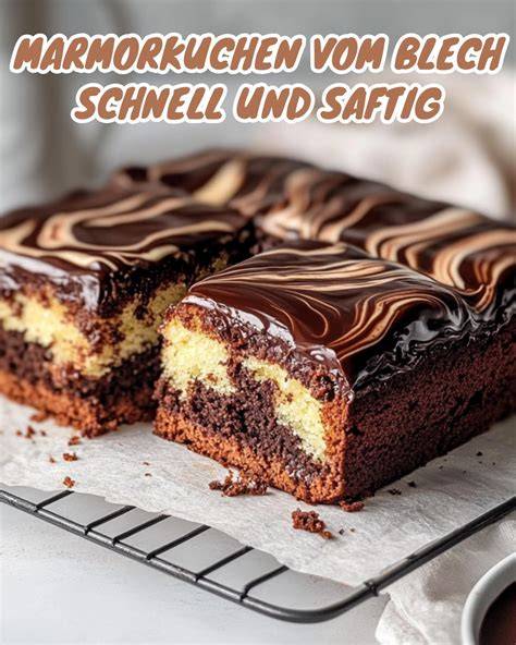 Marmorkuchen im Waffelbecher auf dem Blech