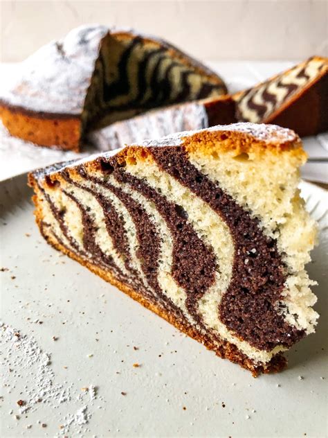 Marmormuster im Zebrakuchen: so entsteht es