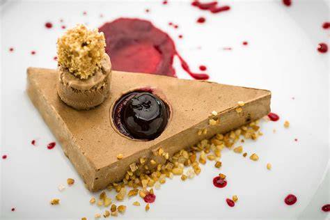 Maronen-Parfait mit Honig und Sirup