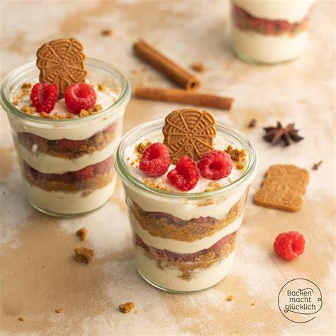Maroni Tiramisu mit Spekulatius und Schokoladenglasur
