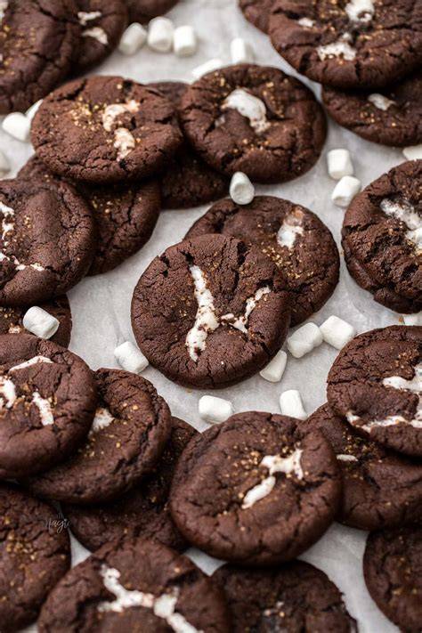Marshmallow Chocolate Cookie Schnitt
