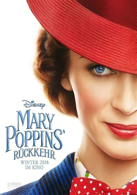Mary Poppins Rückkehr Filmposter und Szene