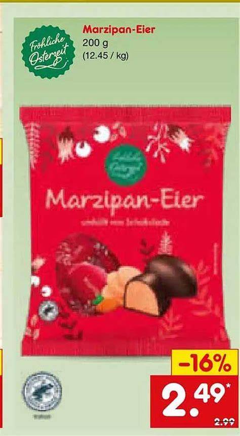 Marzipan Auswahl in Supermärkten verschiedener Marken