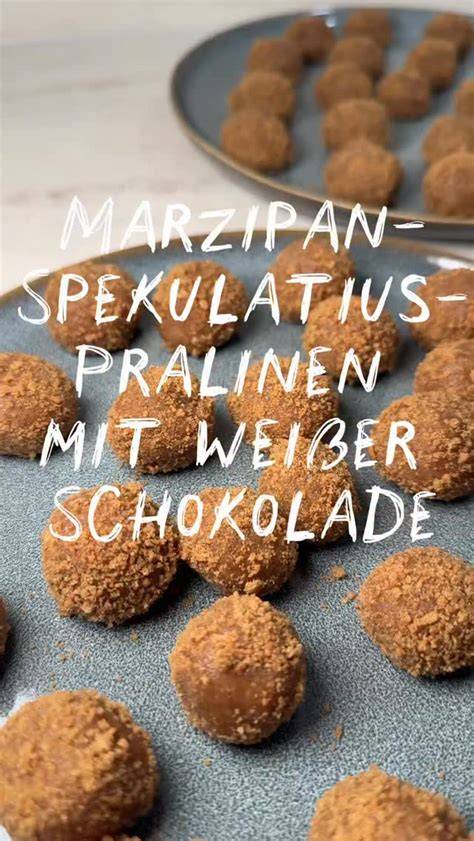 Marzipan Pralinen mit Zutaten und Herkunft