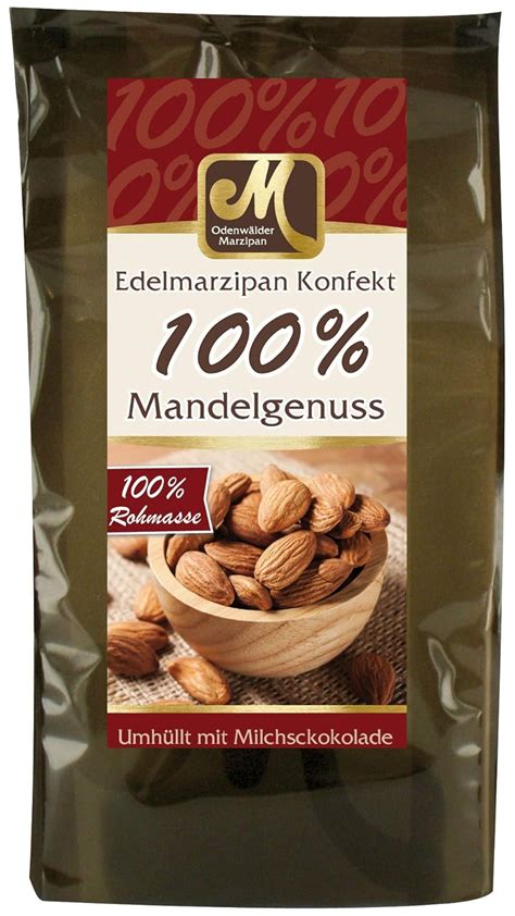 Marzipan Verkostung: Konsistenz, Schokoladenüberzug, Mandelanteil