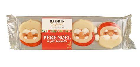 Marzipan Weihnachtsmann und regionale Marzipanprodukte