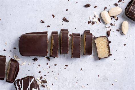 Marzipan und Schokolade Zutaten