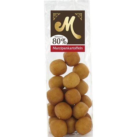 Marzipan-Kartoffeln mit Kakao bestäubt