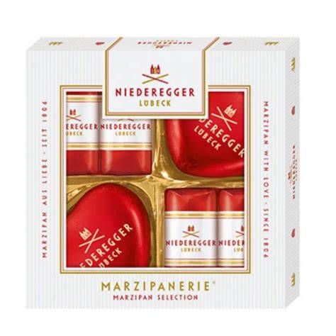 Marzipanherzen von Niederegger