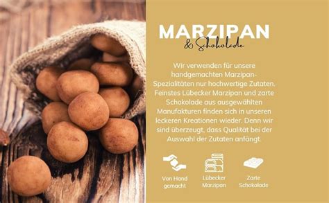 Marzipankartoffeln mit Kakao und Zimt bestäubt