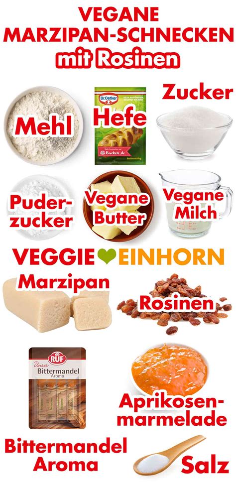 Marzipanrohmasse und Zutaten