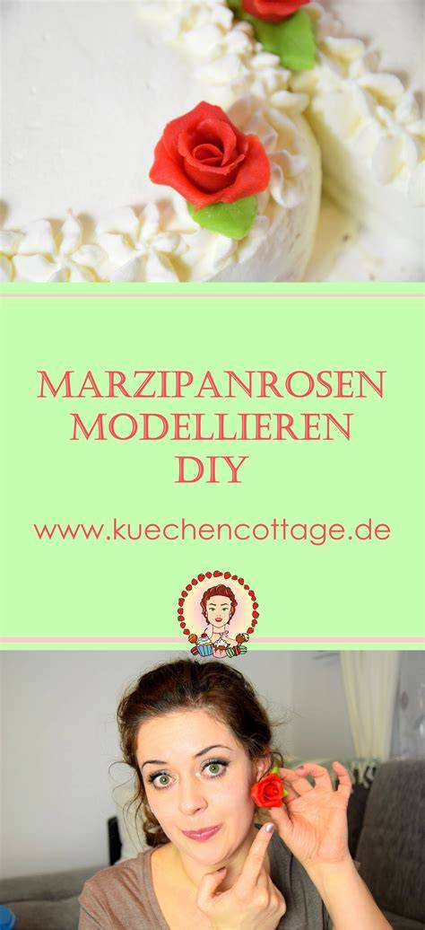 Marzipanrosen- und Blätter modellieren - Schritt-für-Schritt-Anleitung