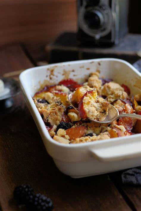 Marzipanstreusel auf Crumble
