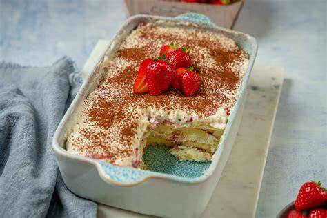 Mascarpone-Lebkuchen-Dessert in Auflaufform