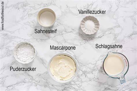 Mascarponecreme im Thermomix: Zutaten, Konsistenz und Verwendung