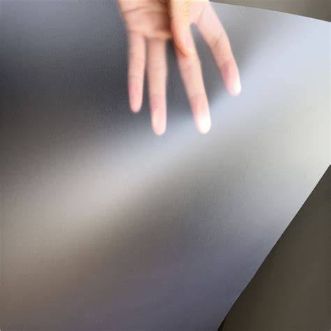 Materialprobe: Papier, matte Folie, transparente Folie, Graspapier