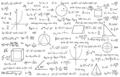 Mathematische Formeln und Nährwert-Angaben für Schokolade