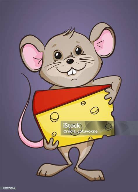 Maus an einem Stück Milchschokolade (Illustration: Köder vs. Risiko)