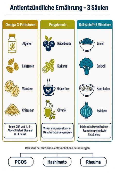 Mechanismus antientzündliche Ernährung