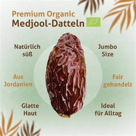 Medjool Datteln nah