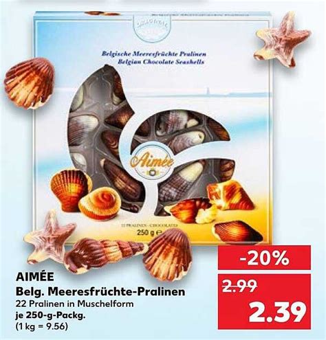 Meeresfrüchte-Pralinen in Muschelform