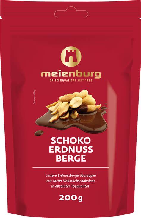 Meienburg Schoko Erdnussberge - Produktfoto