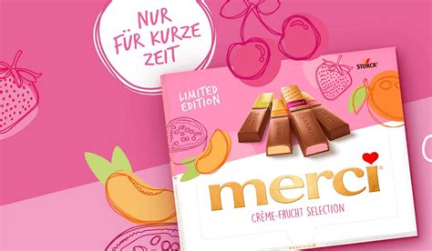 Merci Crème-Frucht Selection Sommersorten