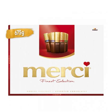 Merci Schokolade Verpackung und Zutatenbeschreibung