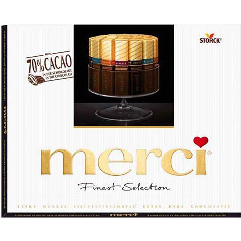 Merci Schokoladen Sortiment in verschiedenen Packungsgrößen